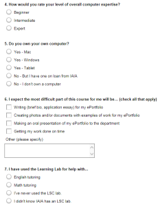 BackgroundKnowledgeSurvey2014